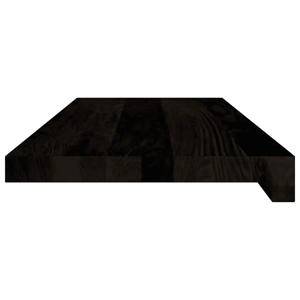 Gradini 12 pz Marrone Scuro 70x25x2 cm Legno Massello Rovere