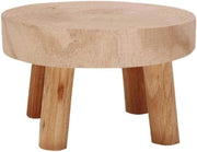 Supporto per piante in legno per interni e balconi - Mini vassoio per piante - Display per succulente - Dimensioni 14 x 9 x 9 cm