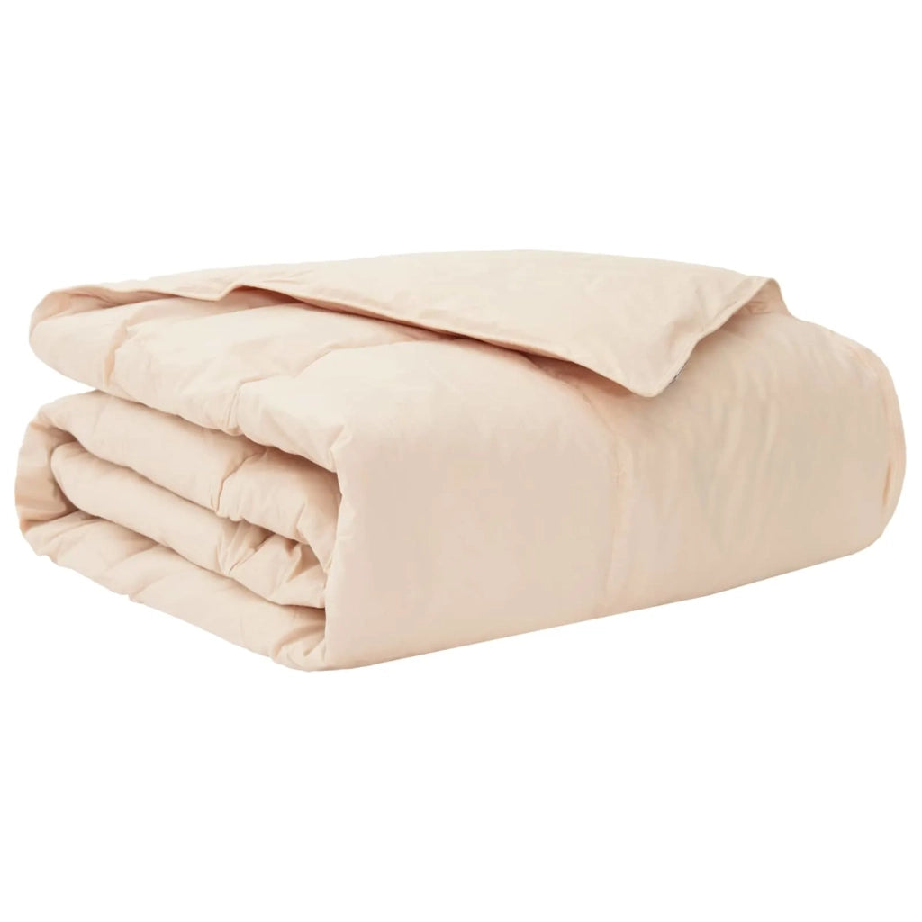 Piumino Letto Estivo Beige 200 x 200 cm 100% Kapok Naturale 42041879