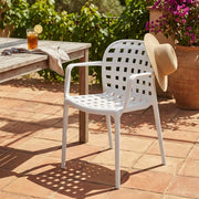 Poltrona da Giardino in Polipropilene cm 58x57 5x82 5 - JEN