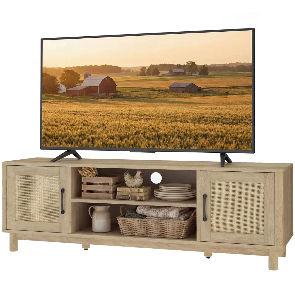 Mobile TV ¨C zephmum ¨C Rovere, Rattan, 135 cm
