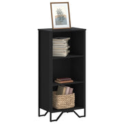 vidaXL Libreria Nera 50x31x106 cm in Legno Multistrato