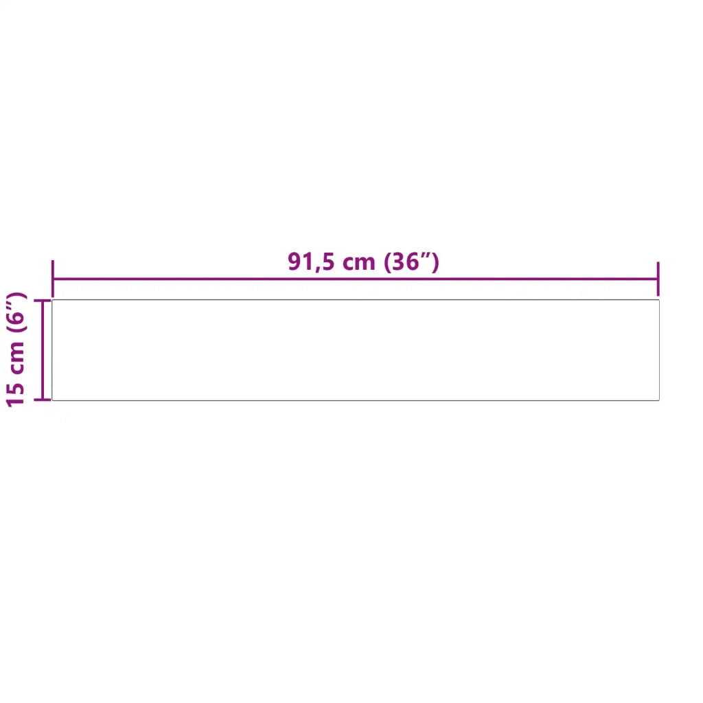 Listello per Pavimentazione Autoadesivo 32 pz Marrone 4,46 m2 CFW2882587