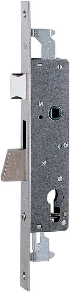 1pz iseo serratura da infilare ,per montanti, chiusura triplice + scrocco cod:ferx.50208