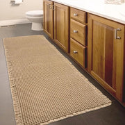 Mat Bad Anti-Slittante Assorbente Acqua, Dimensioni 61x183cm, Grande, Materiale Pluizioso e Zucchero, Idoneo per Cucina e Doccia, Lavabile, Colore Miele