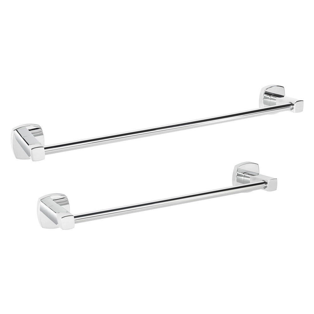 PORTA ASCIUGAMANI SERIE 'STARTER' inter. fori 30 cm - cm 36,8 x 5 x h. 4,8  - METAFORM