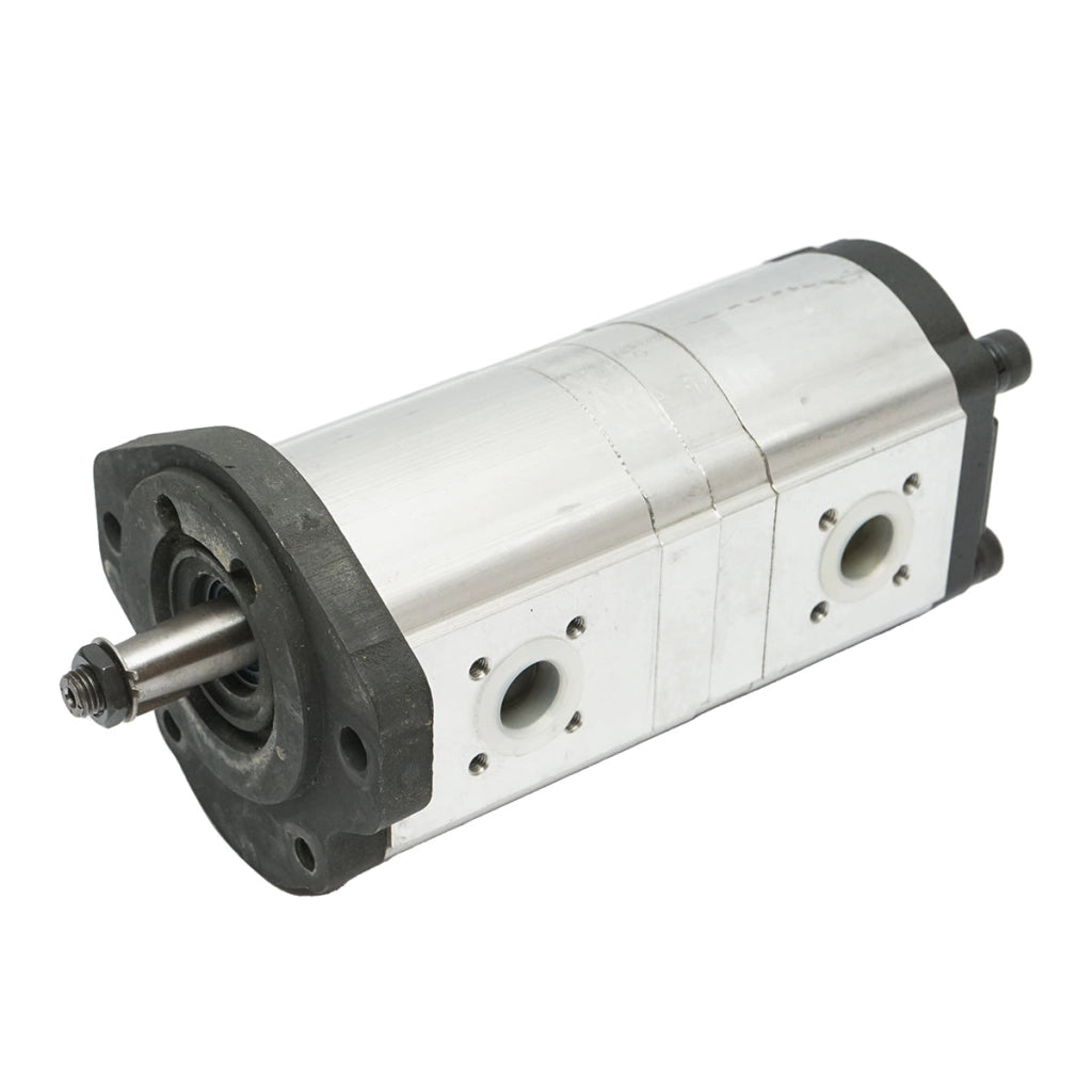 Pompa idraulica doppio corpo per John Deere e Renault, senso di rotazione sinistro, codice OEM RT7700036171