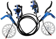 Kit di freni a disco idraulici per bicicletta elettrica con dischi da 160 mm