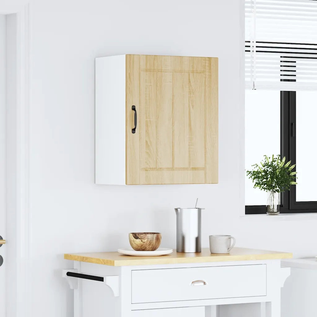 Pensile da Cucina-Mobile Cucina da Parete Lucca Rovere Sonoma in Legno Multistrato 588501