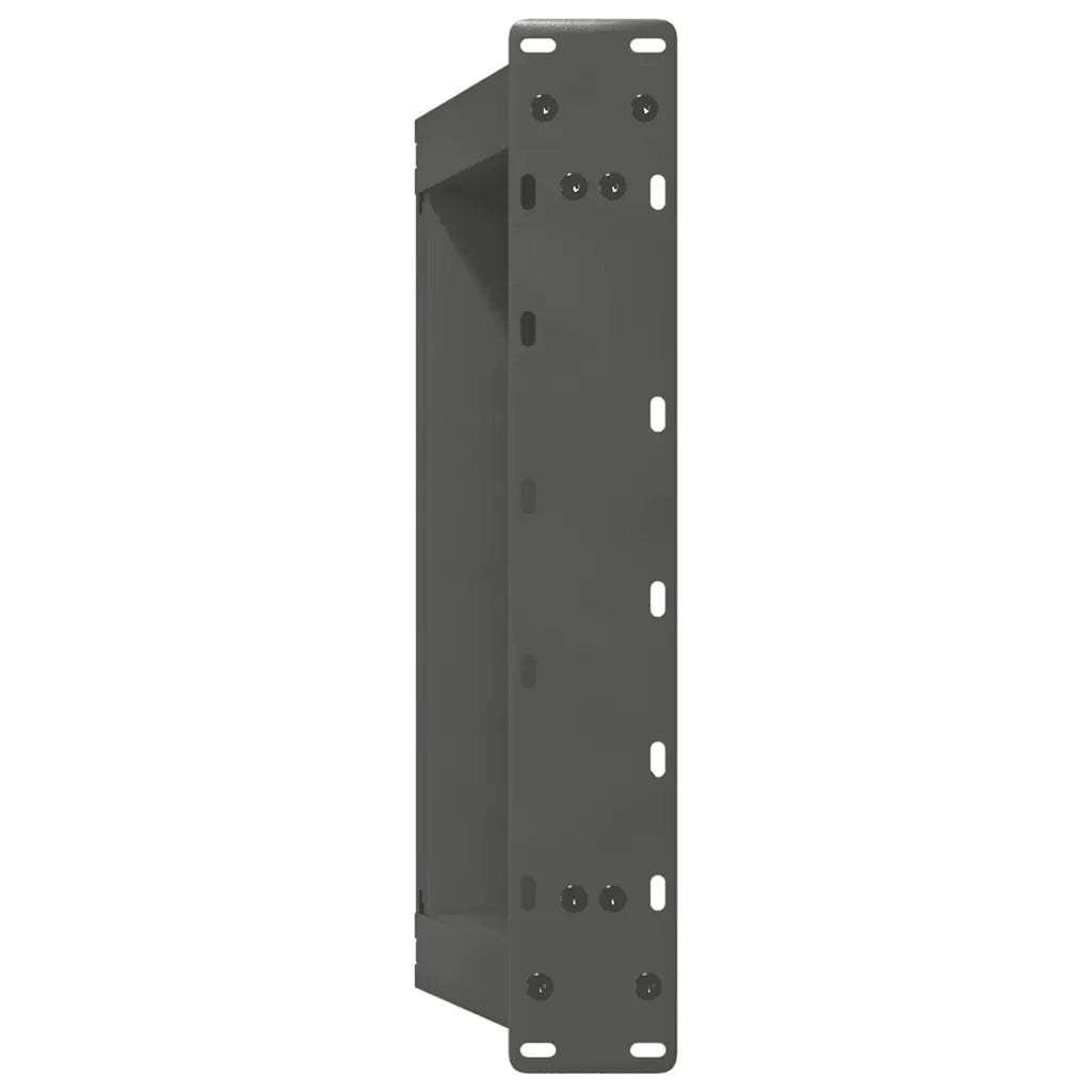 Gambe per Tavolino da CaffÃ¨ a Forma di U 2 pz Antracite 70x(42-43) cm Acciaio
