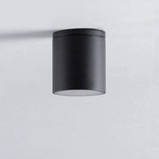 Faretto da Soffitto da Esterno IP54 in Alluminio, Attacco GU10, per Lampadina LED 10W Max, Design Moderno, Impermeabile Color: Nero