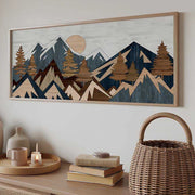 Miroteso, Quadro Materiale Struttura in Legno Nobilitato, 50x120h cm Multicolore