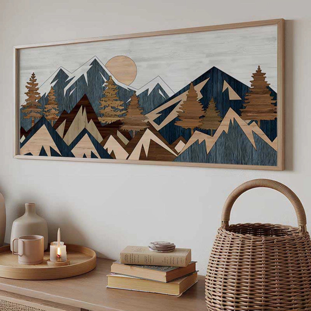 Miroteso, Quadro Materiale Struttura in Legno Nobilitato, 50x120h cm Multicolore