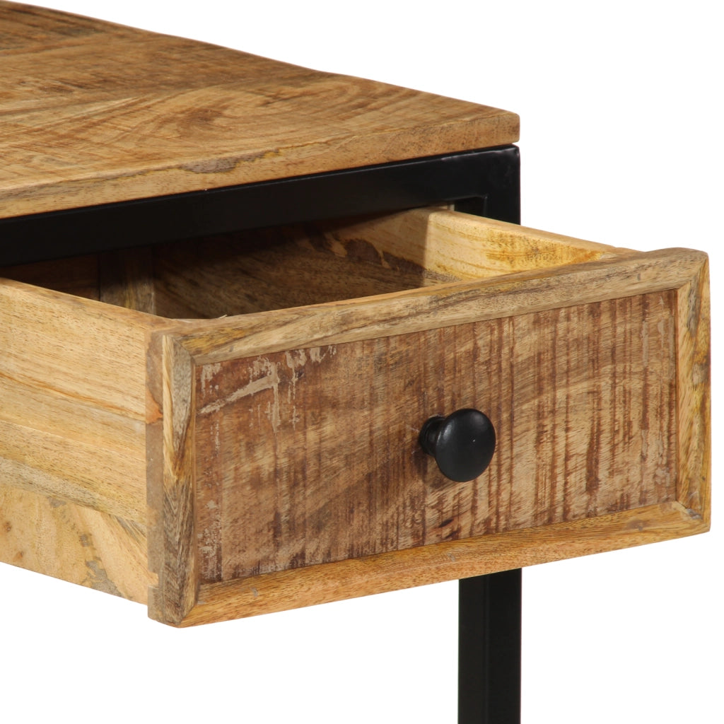 Scrivania 105x50x75 cm Legno Massello di Mango