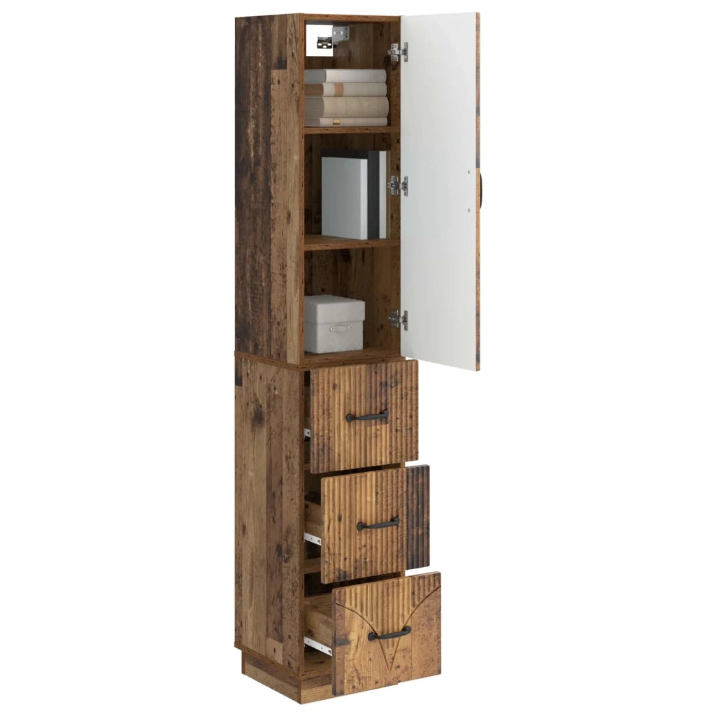 Set di armadi 2 pcs Legno antico 33 x 34,5 x 87 cm 3416815