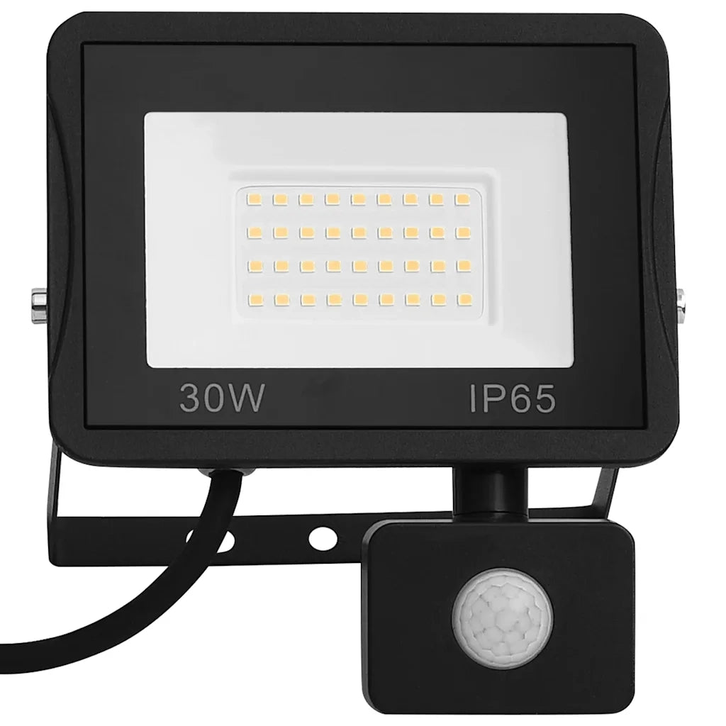 Faretto a LED con Sensore 30 W Bianco Caldo CFW9047905