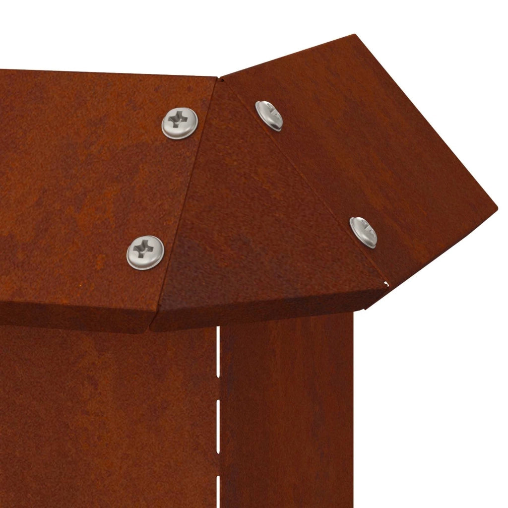 Recinto per lumache Ruggine 13,5 x 13,5 x 25 cm CFW1412178