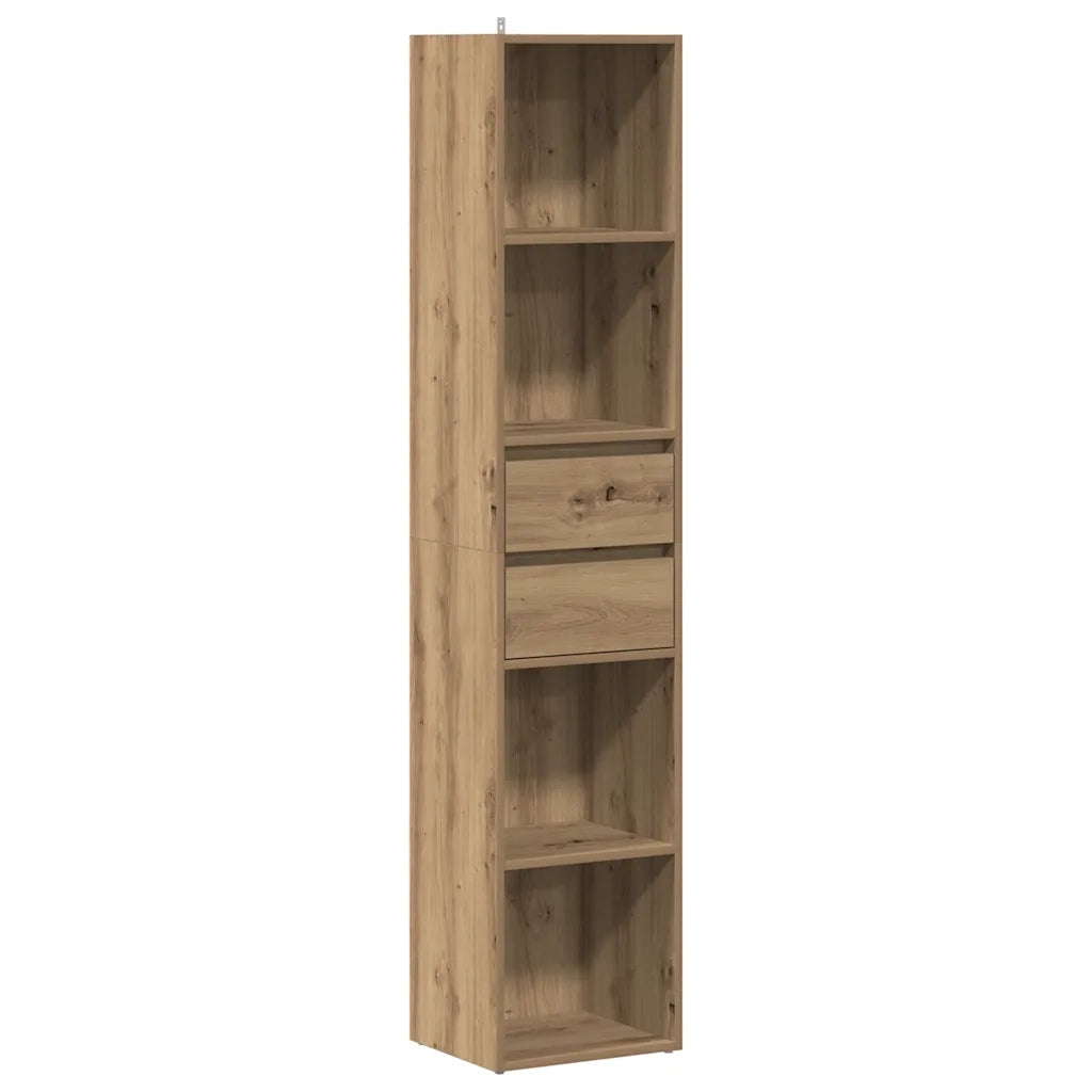 Libreria Rovere Artigianale 36x30x171 cm Legno Multistrato 856047