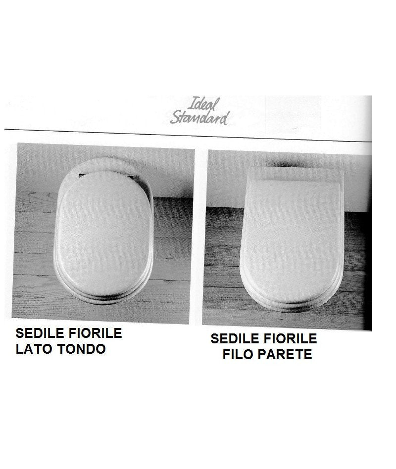 Copriwater coprivaso sedile wc per ideal standard vaso fiorile b