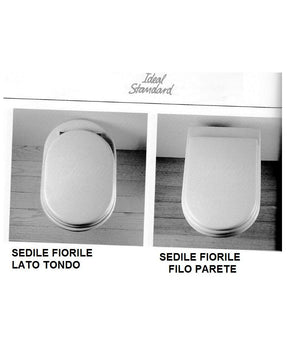 Copriwater coprivaso sedile wc per ideal standard vaso fiorile b