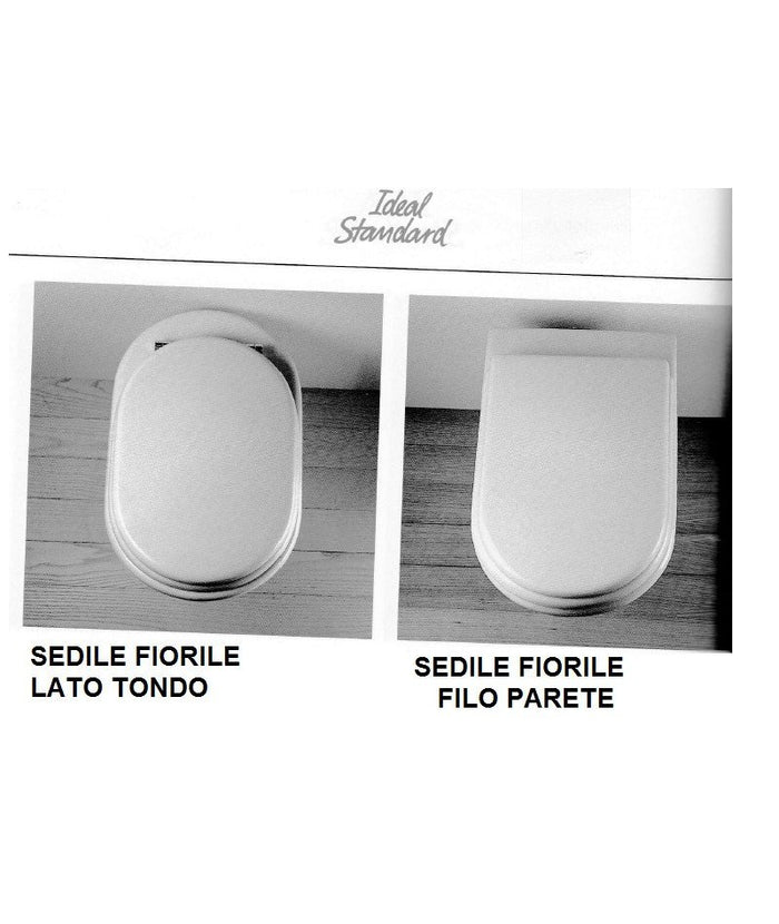 Copriwater coprivaso sedile wc per ideal standard vaso fiorile b