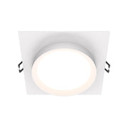 Faretto incasso soffitto Maytoni Hoop quadrato bianco GX53