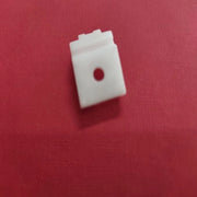 Supporto a Soffitto per Tende e Binari in Nylon, Colore Bianco - Fabbricato in Italia