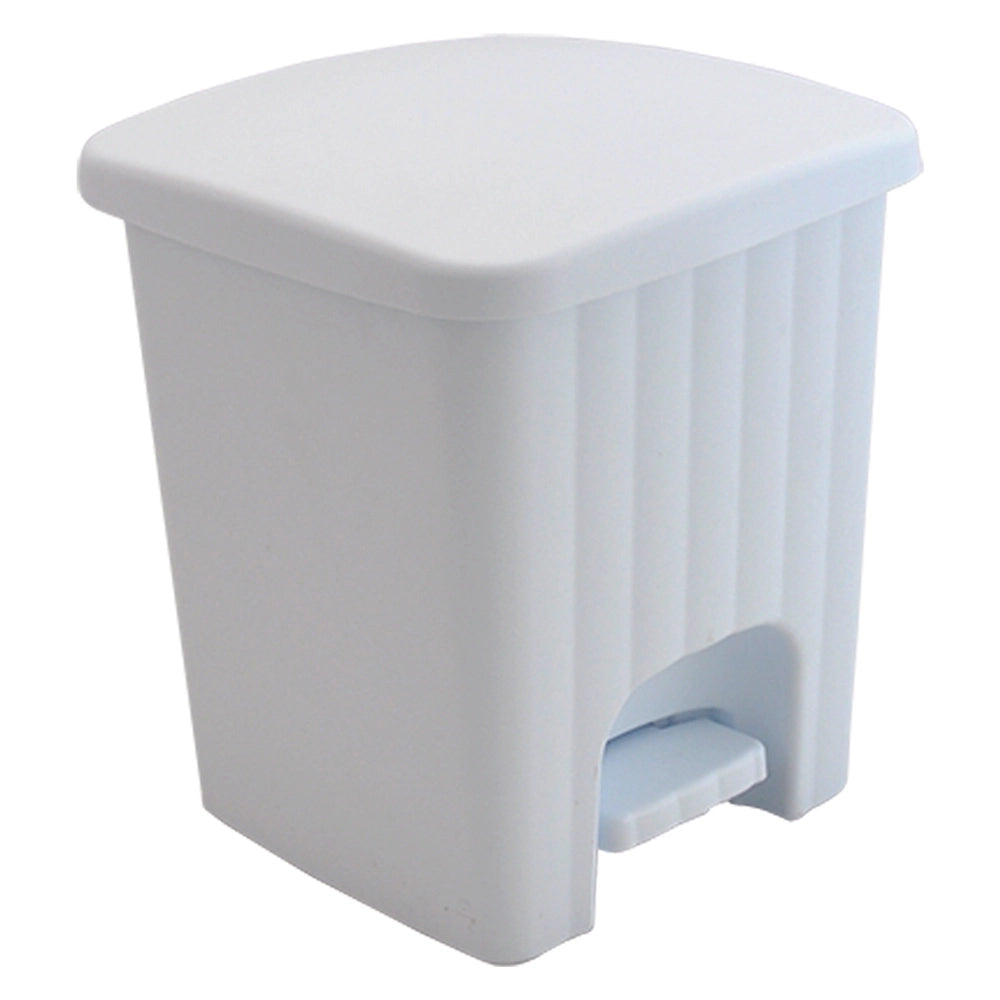 PATTUMIERA A PEDALE 'PEDALINA' Lt. 4,5 - col. bianco  - STEFANPLAST