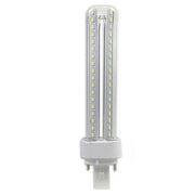 Trade Shop - Lampadina Led G24 15 W 2 Pin Lampada Tubolare Luce Fredda Calda Naturale G2415w - -bianco Freddo      -