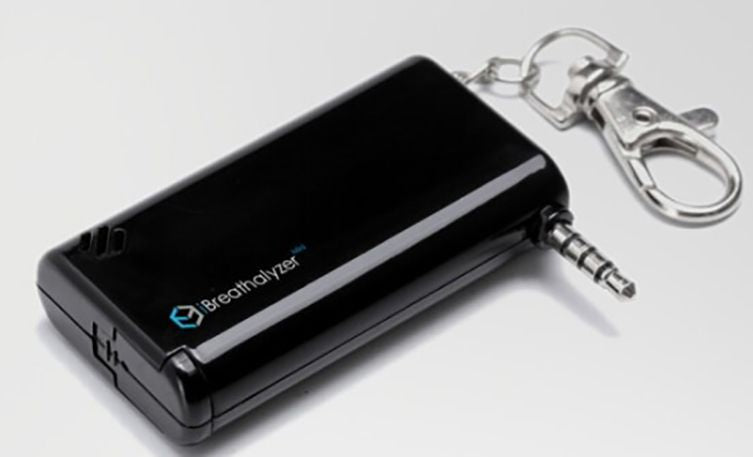 Etilometro portatile universale con sensore luminoso