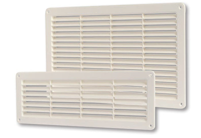 Griglia per porta 370x123 mm vecamco 9606-001-07 bianco puro