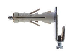 TASSELLO IN NYLON CON GANCIO SB- - SB 12/10 ø mm.12x45 con gancio piatto regolabile - 25 pezzi FISCHER