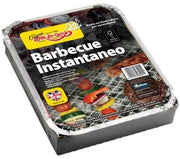 Barbecue Istantaneo usa e getta in alluminio con Carbone Vegetale