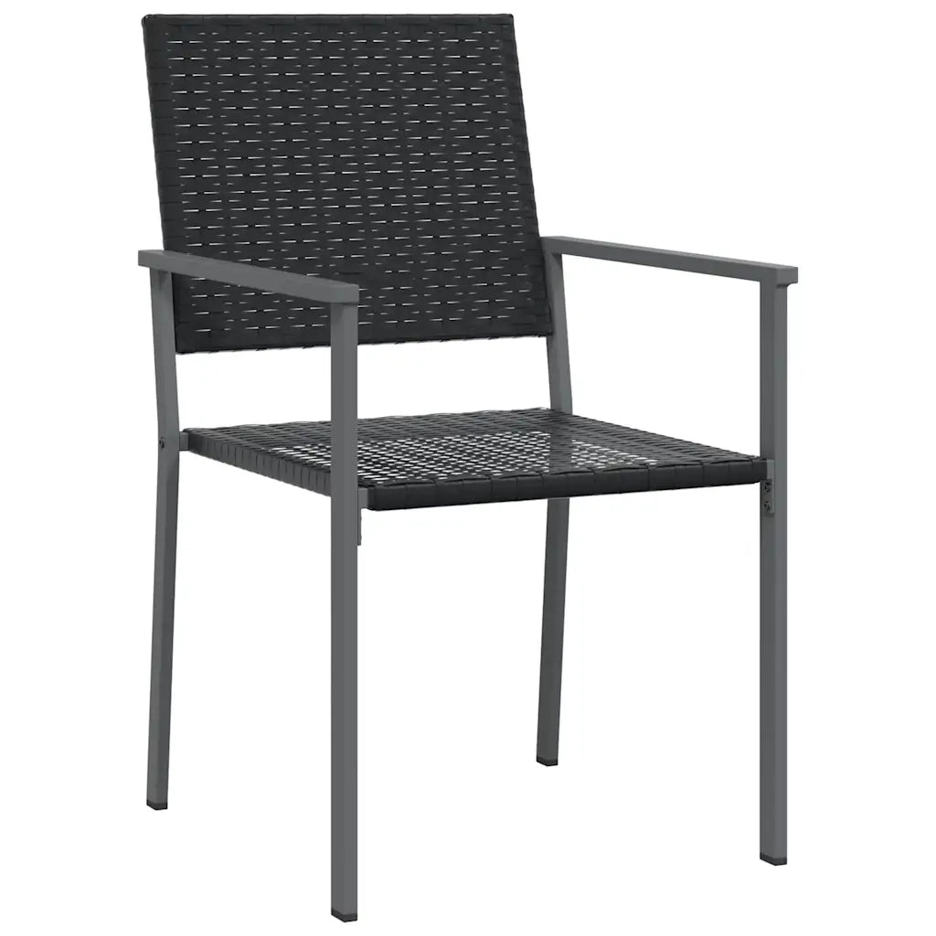 Set da Pranzo da Giardino 9 pz in Polyrattan e Acciaio 3187032