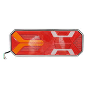 Lampada stop posteriore con LED, 12-24V, 350x130 mm, Breckner Germany