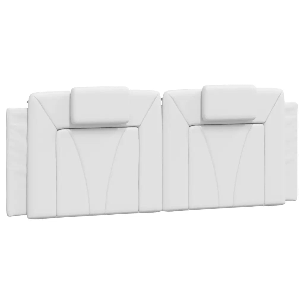 Cuscino Testiera Viana Bianco 120 cm in Similpelle CFW3062655
