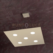 AREA SOSPENSIONE 5+2 LUCI BIEMISSIONE SABBIA 1127-S5+2-SA