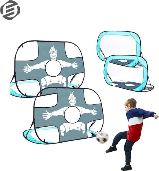 Reti di Tiro per Calcio - Reti di Formazione per Calcio - Reti di Tiro Portatile - Reti di Formazione per Calcio - Materiale di Allenamento per Calcio - Reti di Tiro Portatile con Supporto