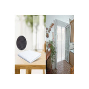 Trade Shop - Tessuto Zanzariera Per Porte E Finestre Fissaggio Con Adesivo 60x210cm Ricambio -