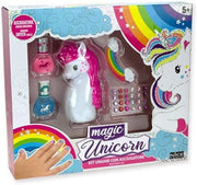 Magic Unicorn Make up Trousse, Set di Trucchi per bambini con Ombretti e Lucidalabbra,Nice Group, Eta 5+