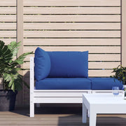 Cuscini per Pallet 3 pz Blu in Tessuto Oxford 361783