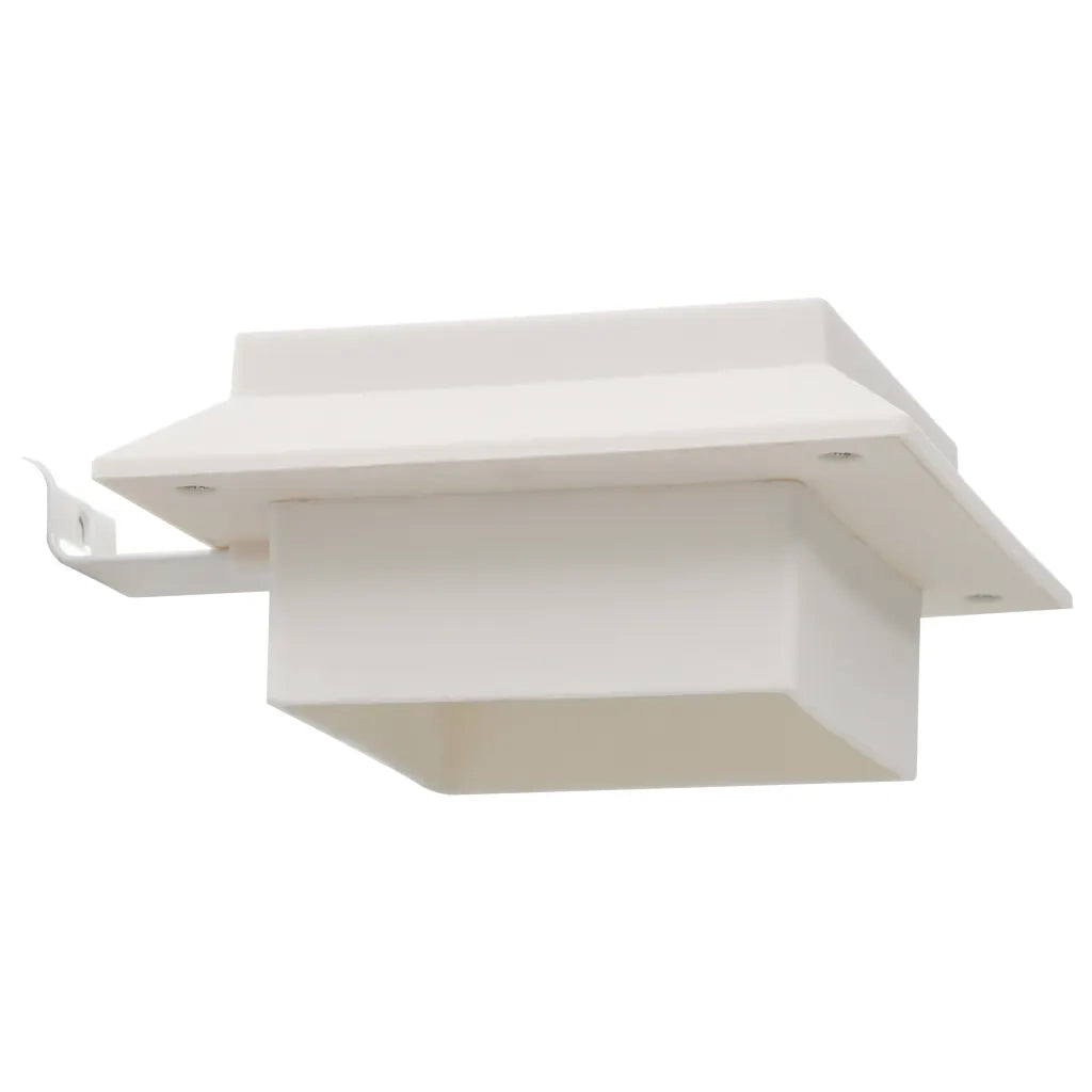 Lampade Solari da Esterni 6 pz a LED Quadrate 12 cm Bianco CFW3155651