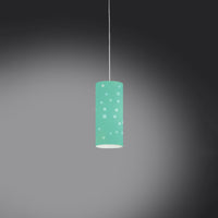 Sospensione Moderna Pois Polilux ® Verde Pastello 1 Luce E27