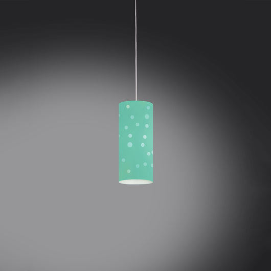 Sospensione Moderna Pois Polilux ® Verde Pastello 1 Luce E27