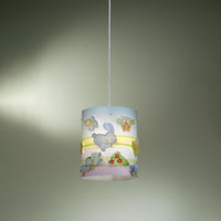 Sospensione Moderna Animal Farm Polilux ® Grafica Animali Fattoria 1 Luce E27