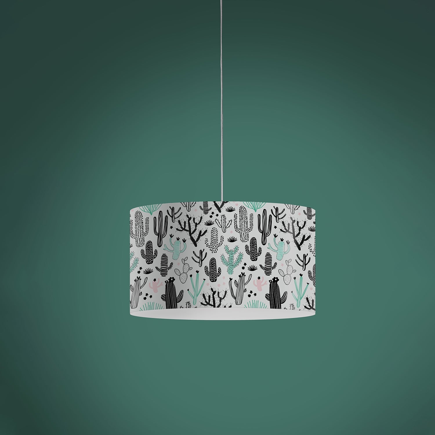 Lampadario Moderno Decolight Polilux ® Grafica Cactus Luci