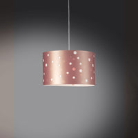 Lampadario Moderno Pois Polilux ® Pink Metal Materie Plastiche Bianco 3 Luci E27