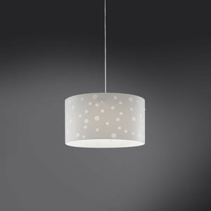 Lampadario Moderno Pois Polilux ® Bianco Materie Plastiche 3 Luci E27