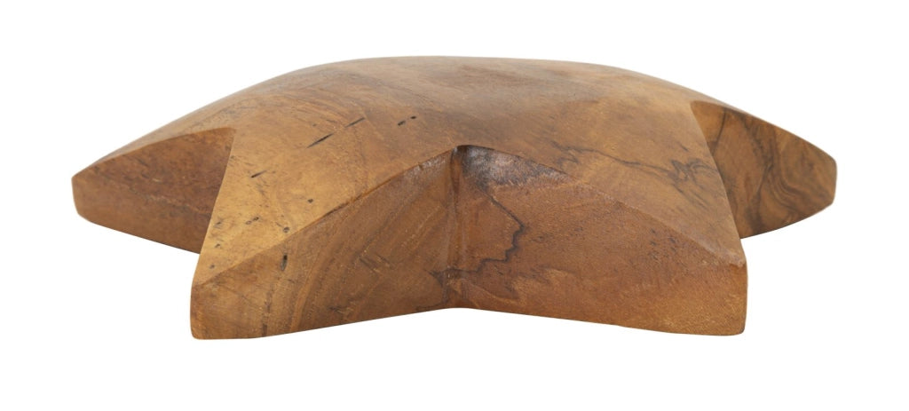 DECORAZIONE BINTANG DA APP.IN TEAK RIC. CMØ19X5 MIN2(PEZZI UNICI-NON RIP. IN SER