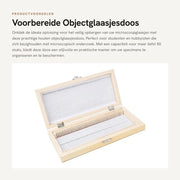 Cassa per lenti in legno - Contenitore per 50 pezzi - Chiusura metallica - Cerniera metallica - Dimensioni 23x10,6x3,5 cm - Adatto per dischi di lenti